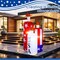 5FT Patriotic USA Candles Inflatable – 4th of July 250th Anniversary Outdoor Decoration – LED Lighted Blow Up for Independence Day & Memorial Day